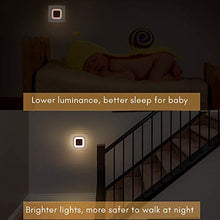 Carica l&#39;immagine nel visualizzatore di Gallery, SOAIY 4 pz Luce notturna LED bambini Lampada Calda - Ilgrandebazar