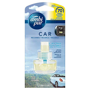 Ambi Pur Car Ricarica Deodorante per Auto con Clip Brezza Leggera - Ilgrandebazar