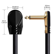 Carica l&#39;immagine nel visualizzatore di Gallery, Donner Set di 6 Professionali Cavi per Effetti Pedali Chitarra Jack 6 ezzi