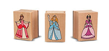 Carica l&#39;immagine nel visualizzatore di Gallery, Melissa &amp; Doug- Princesses Set di Timbri in Pricess Stamp Set, Multicolore - Ilgrandebazar