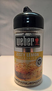 Weber Grill Zesty Lemon Seasoning, 4.25 oz, 2 pk
