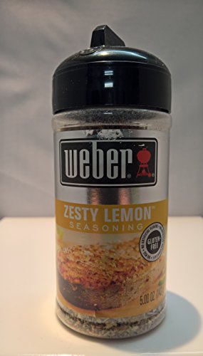 Weber Grill Zesty Lemon Seasoning, 4.25 oz, 2 pk