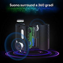 Carica l&#39;immagine nel visualizzatore di Gallery, Zamkol 24W Cassa Altoparlante Bluetooth, IPX6 Portatile Wireless Speaker Nero - Ilgrandebazar