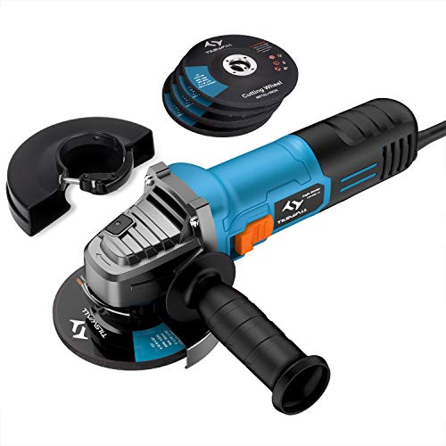 Smerigliatrice Angolare Professionale，Tilswall 860W 12000 RPM 125mm, Angle... - Ilgrandebazar
