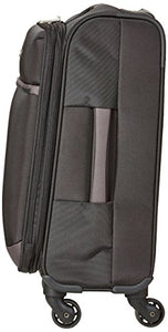 AmazonBasics - Trolley morbido con rotelle girevoli, 53 cm, dimensioni Nero