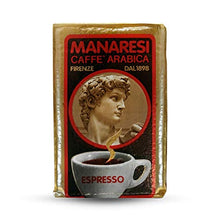 Carica l&#39;immagine nel visualizzatore di Gallery, Il Caffè Manaresi Macinato Sottovuoto Per Espresso, 250 gr