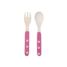 Carica l&#39;immagine nel visualizzatore di Gallery, BIOZOYG Set da Cucina in bambù per Bambini 5 Pezzi Motivo: Fata Magica - Ilgrandebazar