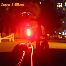 Carica l&#39;immagine nel visualizzatore di Gallery, OUNDEAL Luce Posteriore Bicicletta, per Bicicletta USB Ricaricabile,...