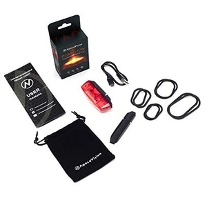 GuardG3X Luce Posteriore USB Ricaricabile per Bicicletta by Apace, 6 Potenti...