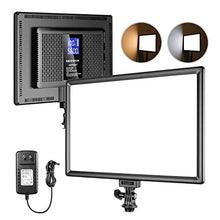 Carica l&#39;immagine nel visualizzatore di Gallery, Neewer RALENO Luce 192 LED Ultra Sottile con LCD Display, Batteria a Litio...