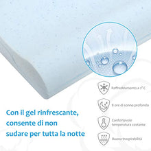 Carica l&#39;immagine nel visualizzatore di Gallery, Levesolls Cuscino Cervicale Memory con Altezza Regolabile, Cervicale... - Ilgrandebazar