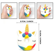 Carica l&#39;immagine nel visualizzatore di Gallery, Amteker 4 Pezzi Kawaii Squishy Giocattolo - Unicorno Slow Rising Squishies... - Ilgrandebazar
