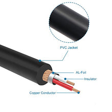 Carica l'immagine nel visualizzatore di Gallery, J&amp;D Cavo adattatore audio stereo, placcato in oro, 3.5mm femmina a 2 RCA... - Ilgrandebazar
