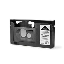 Carica l'immagine nel visualizzatore di Gallery, Nedis Convertitore di nastri VHS-C D e a VHS Plug &amp;