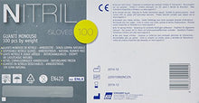 Carica l&#39;immagine nel visualizzatore di Gallery, Guanti Ico Nitrile X 100 Medi M, Azzurro - Ilgrandebazar