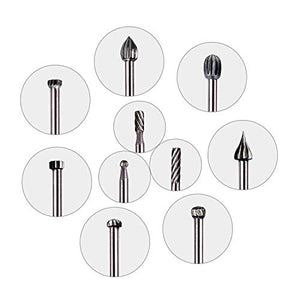 Fresa Rotante - GOXAWEE 20Pcs HSS Frese Routing Router Bits Legno Fresatura... - Ilgrandebazar