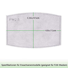 Carica l'immagine nel visualizzatore di Gallery, STNCEL Filtro intercambiabile per adulti e bambini PM 2.5 filtro di ricambio...