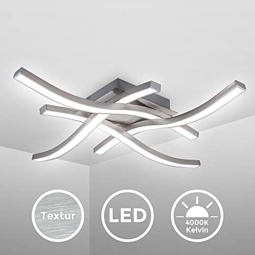 Plafoniera LED, luce bianca neutra 4000K, LED integrati 20W 2.000Lm,...