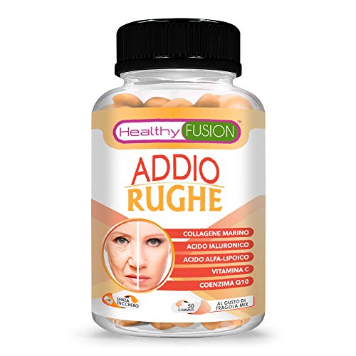 Trattamento antirughe | Collagene idrolizzato + acido ialuronico + coenzima... - Ilgrandebazar