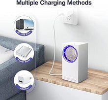 Carica l&#39;immagine nel visualizzatore di Gallery, Zanzariera Elettrica, Uccidi Zanzare Lampada Antizanzare da Esterno Anti Zanzare Ammazza Mosche Elettrico Trappola per Mosche UV Interno, Portatile Antizanzare per Domestico Giardino Campeggio