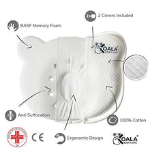 Carica l&#39;immagine nel visualizzatore di Gallery, Koala Babycare® Cuscino Neonato Plagiocefalia Sfoderabile (con KPH, Bianco - Ilgrandebazar