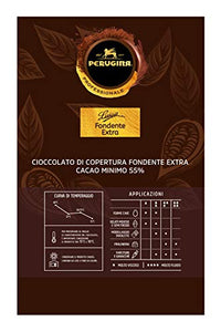 Perugina Professionale Cioccolato Fondente Extra Luisa Pane, 1 kg