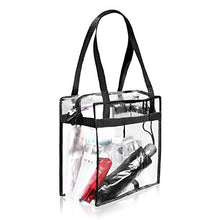 Carica l'immagine nel visualizzatore di Gallery, Eono by Amazon - Borsa Tote Trasparente Omologata per lo Stadio,