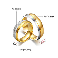 Carica l&#39;immagine nel visualizzatore di Gallery, HIJONES Forever Love Series in acciaio inossidabile Oro-donne (Con Diamante) - Ilgrandebazar