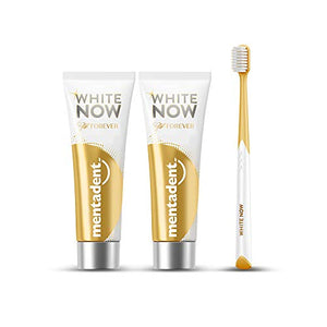 Mentadent White Now Pochette Giulia De Lellis con 2 Dentifrici Sbiancanti...
