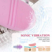 Carica l&#39;immagine nel visualizzatore di Gallery, Silicone Detergente Viso, Fayleer Spazzola pulizia viso Massaggiatore... - Ilgrandebazar