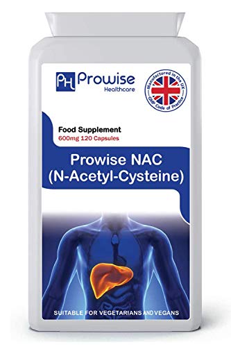 NAC N-Acetil-Cisteina 600mg 120 capsule Prodotto GMP di qualità garantita...