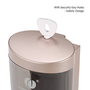 Anself CHUANGDIAN Dispenser Sapone da Muro 200ml - Champagne oro - Ilgrandebazar