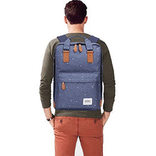 Carica l&#39;immagine nel visualizzatore di Gallery, kaukko, zaino per pc portatile Canvas, la scuola e il viaggio, Nero-h7