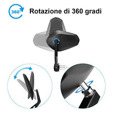 Carica l&#39;immagine nel visualizzatore di Gallery, 7/8&quot; 22mm Specchietti Moto Omologati, per Manubrio E9 B - Ilgrandebazar