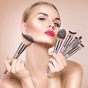Bestope 20Pcs Pennelli Make Up,Set di per Trucco Sintetico Premium...