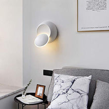 Carica l&#39;immagine nel visualizzatore di Gallery, Lampada da Parete LED Applique Interno Moderno, Girevole a Bianco - Ilgrandebazar