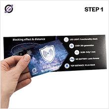 Carica l'immagine nel visualizzatore di Gallery, Carta di Blocco con Avanzato Sistema di Protezione RFID &amp; NFC - Proteggi Carte di Credito Contactless - Versatile, Sottile e Leggera. (2x New OrbityCard + Gift)