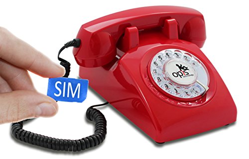 Telefono vintage cellulare / da tavolo - Opis 60s mobile rossoso - Ilgrandebazar