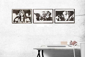 Poster Axel Kingdom Hearts Handmade Graffiti Sreet Art - Artwork