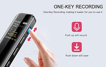 Carica l'immagine nel visualizzatore di Gallery, 16GB Registratore vocale digitale professionale,Supereye registratore vocale...