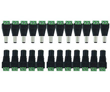 Carica l&#39;immagine nel visualizzatore di Gallery, MZMing [12 Paia] 12V Maschio Femmina Connettori Elettrici DC Adattatore...