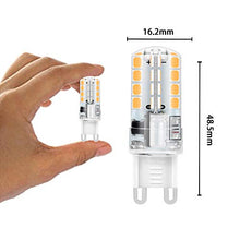 Carica l&#39;immagine nel visualizzatore di Gallery, Lampadina LED G9, 5W 32x2835 SMD Risparmio Energetico Bianco Caldo 3000k