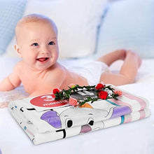 Carica l'immagine nel visualizzatore di Gallery, ANBET Coperta Bambino Mensile Milestone, Fotografia di Sfondo Neonato Prop...