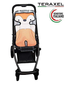 Copriseduta Passeggino Universale Spugna Estivo Cotone Traspirante...