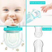 Carica l&#39;immagine nel visualizzatore di Gallery, Faburo 2pcs Ciuccio per Alimenti/Frutta Bambini + 9pcs in...