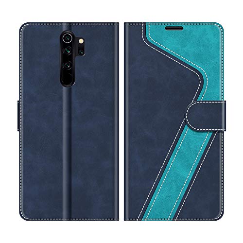 MOBESV Custodia Xiaomi Redmi Note 8 PRO, Cover a Libro Blu/Aqua - Ilgrandebazar