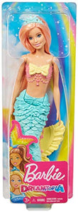 Barbie Dreamtopia, Bambola Sirena con Coda Arcobaleno e Capelli Corallo,... - Ilgrandebazar