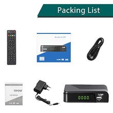 Carica l'immagine nel visualizzatore di Gallery, Decoder DVB-T2 Digitale Terrestre 2023 Full HD 1080P Dolby Audio H.265 HEVC Main 10 Bit Riceve Tutti I Canali Gratuiti, Mini Scart Supporta Sistema Nuovo[Includere 2in1 telecomando universale]