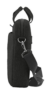 KROSER Laptop Ventiquattrore Borsa per PC Portatile da 15,6 Nero Carbone