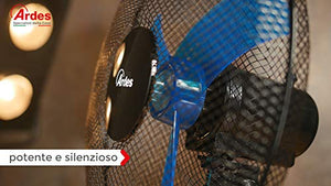 Ardes Penny AR5AM40P Ventilatore Piantana Altezza Regolabile 3 PALA 40 CM